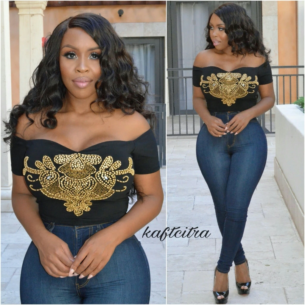 Test (NOT FOR SALE) - Duma off shoulder (TOP - Black color)