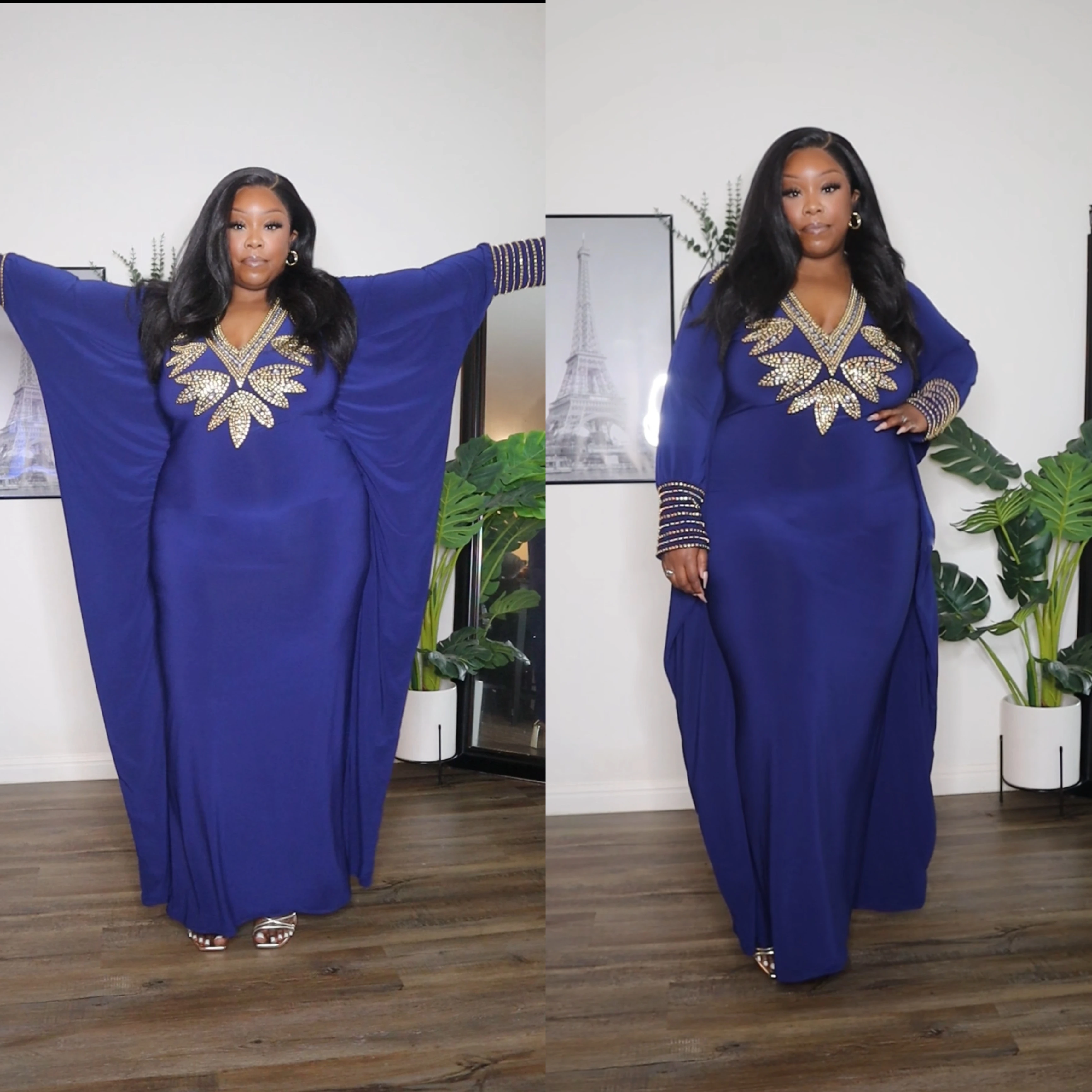 Rachel Kaftan ( Navy Blue Color )
