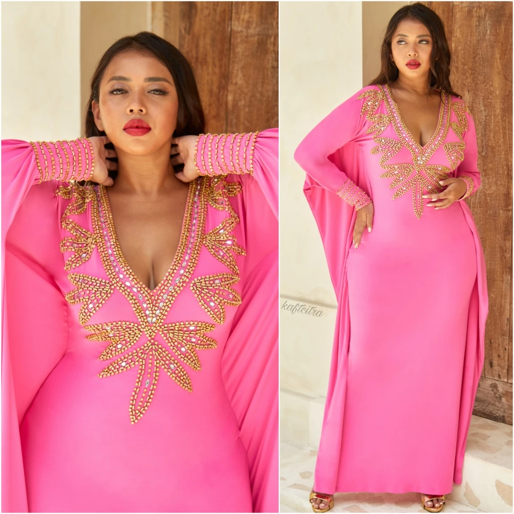 Rachel kaftan ( Pink Fuchsia )